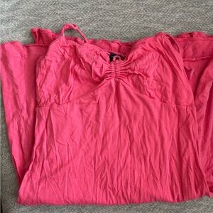 Women’s Hot Pink short summer dress